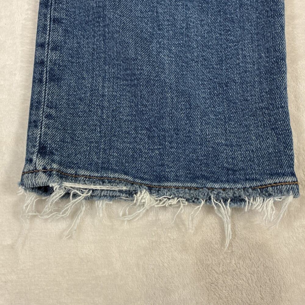Madewell 29 Slim Demi-Boot Classic Blue Denim Jeans Benefits Charity - Picture 2 of 14
